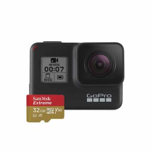 GoPro HERO7 Black Camera with 32GB SD Card